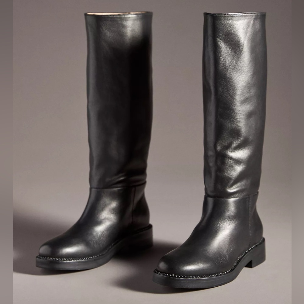 Anthropologie x Silent D Rider Boots in Black Size: US 8-8.5 / EU 39